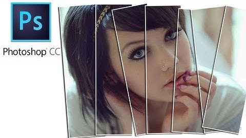 Photoshop - How To Create Vertical Panels [ Tutorial ]