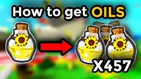 How To Get Oil Super Fast In Bee Swarm Simulator! (Easy Guide)