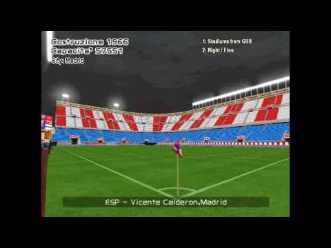 Liga BBVA stadiums in PES 6 (HD 720p)