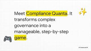 How Compliance Quanta Turns Compliance into a Game | ISO/IEC 42001 AI Governance Explained