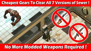 Cheapest Gears To Clear All 7 Versions of Sewer + Important Info ! Last Day On Earth Survival Resimi