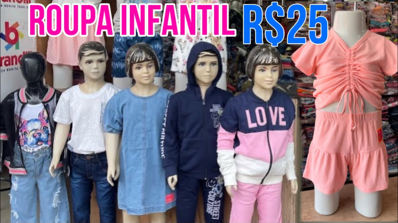 💰 R$1,99 ATACADO - Moda Bebê no Brás a preços nunca divulgados