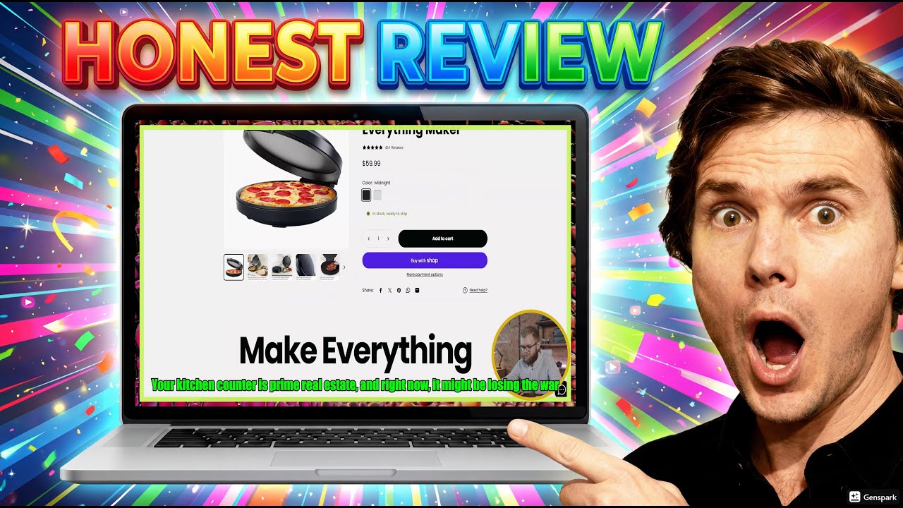 Chefman Everything Maker & Pizza Oven Review | Cooking Tests, Features, Pros & Cons