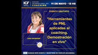 Herramientas de PNL aplicadas al coaching, demostración en vivo