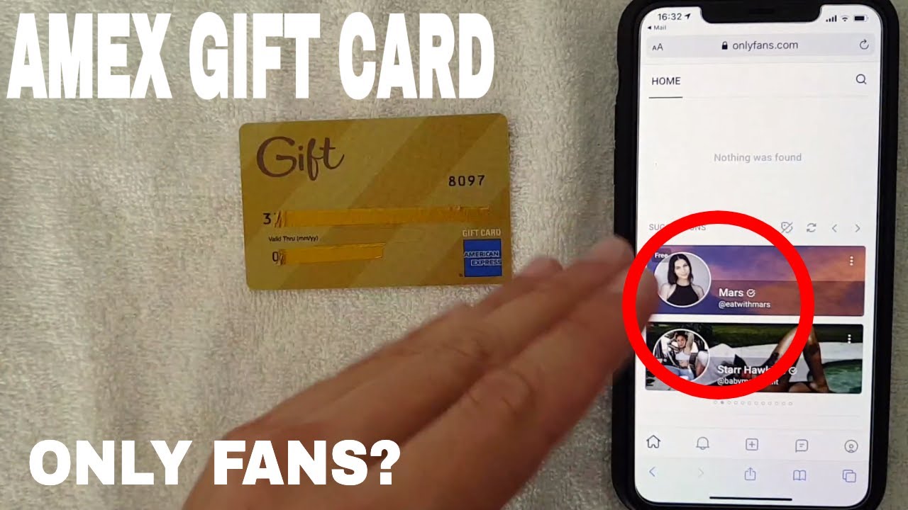 Only fans gift card