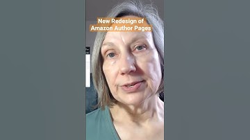 New Amazon Author Page redesign features. #authortube #selfpublishing #bookmarketing #kdp #amazon