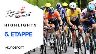 Lipowitz fordert Pogacar am Schlusstag | Highlights deutsch | 5. Etappe | Tour de Romandie