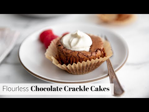 Individual Chocolate Crackle Cakes (Gluten-Free!)