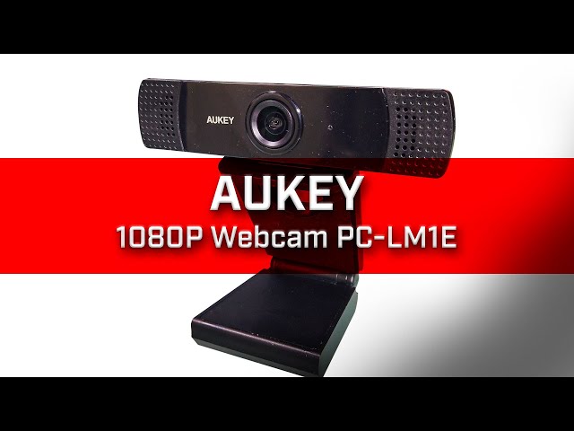 AUKEY Dual-Mic Full HD Webcam PC-LM1H