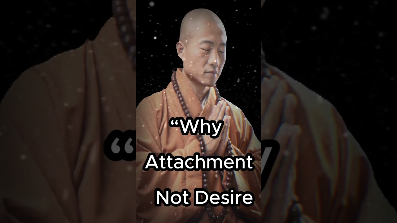 “Why Attachment — Not Desire — Is the Root of Suffering - Shi Heng Yi” 