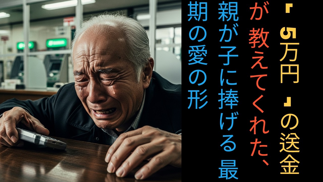 「5万円」の送金が教えてくれた、親が子に捧げる最期の愛の形