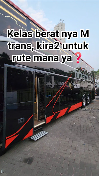 GIIAS 2025 MTrans Laksanakan Double Decker 🤩 #GIIAS #laksana #busindonesia #busmania