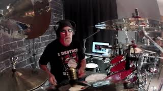 HELLYEAH - Hush - Drum Cover By JEFF EVANS