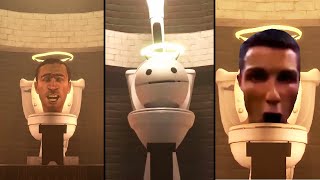 Original VS Otamatone VS Cristiano Ronaldo SKIBIDI TOILET BATTLE part 2