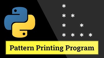 Python Pattern Programs | Printing Stars in Hollow Right Triangle Shape | Tutorial