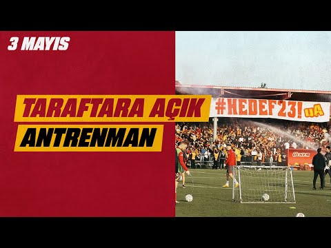 🔴 Galatasarayımız, M. Başakşehir maçı hazırlıklarına başladı #GSvİBFK