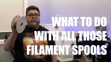 An amazing answer to what to do with all those empty filament spools