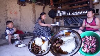 Rita S Cooking Pork Curry And Rice In The Lunch 