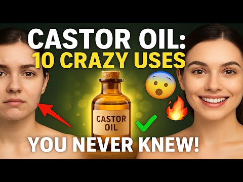 10 Surprising Benefits of Castor Oil You Never Knew About! 🌿 #7 might just change your life!