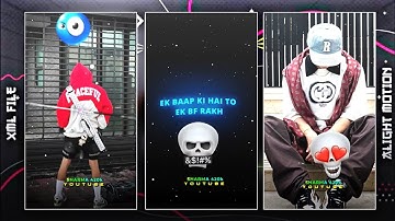 😎EK BAAP KI HAI TO EK BF RAKH😈BOY 2 LINE ATTITUDE XML😎New Attitude Xml File 😈#xml #attitude