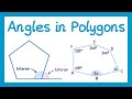Angles In Polygons GCSE Maths