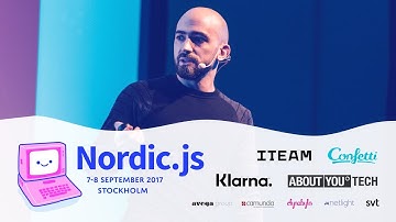 Nordic.js 2017 • Sacha Greif - Keynote: The State Of JavaScript