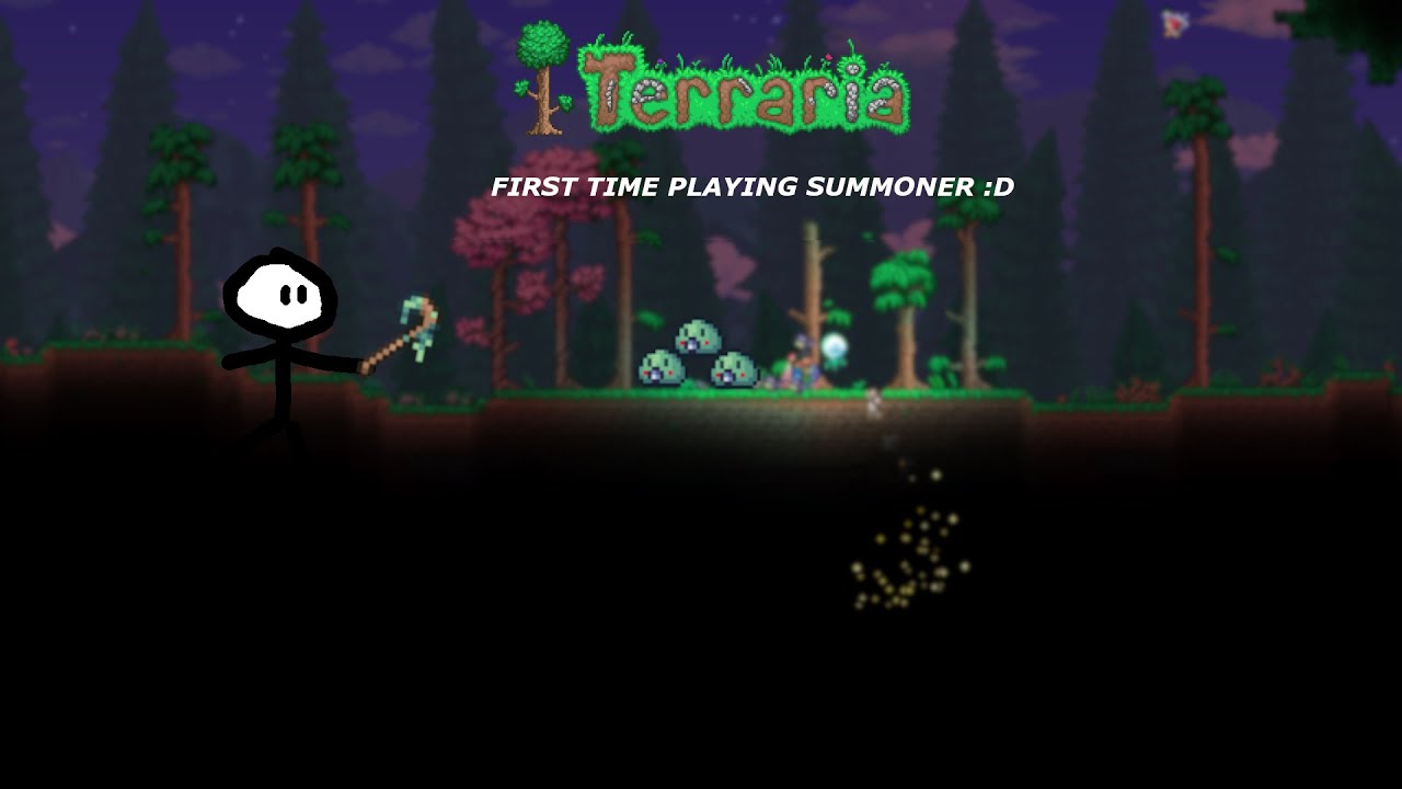 Playing Terraria Summoner For The First Time - YouTube