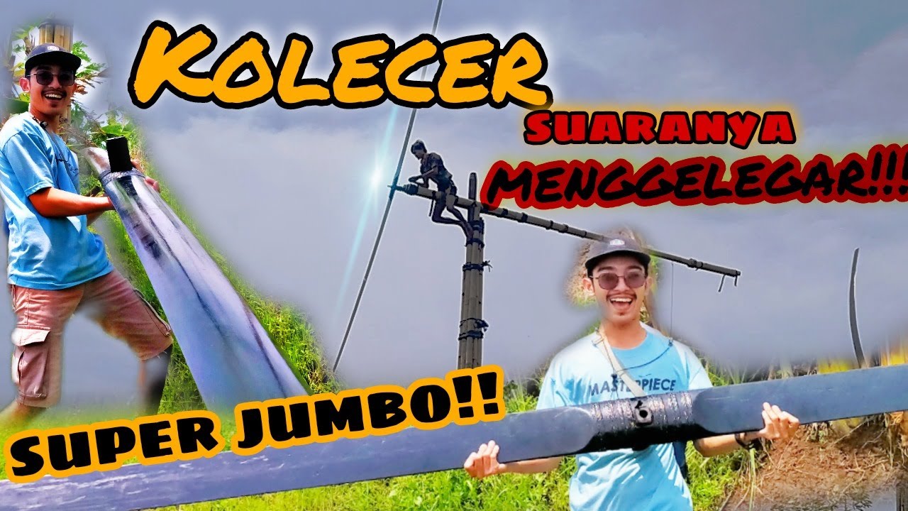 BERMAIN KOLECER SUPER JUMBO|| SUARANYA MENGGELEGAR