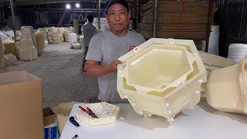 Thanh Lý Khuôn Chậu Cảnh ABS Lục Giác 45. Miễn Phí Ship 0395234789