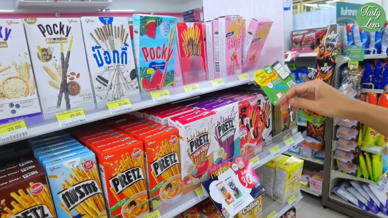 THAI FLAVOR | Pocky | Pejoy | PRETZ | Tasty Lens