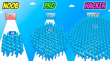 Feed Run - NOOB vs PRO vs HACKER