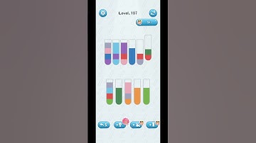 water sort puzzle level 197