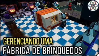 CONSTRUA e GERENCIE uma FÁBRICA de BRINQUEDOS! | Smart Factory Tycoon screenshot 1