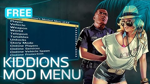 FREE GTA 5 MOD MENU PC | Money Hack & Online Mods, Free Kiddions Cheat | Free Download 2025