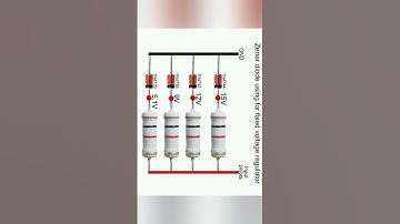 fixed voltage using zener diode #circuitbasics#electroniccircuit #electronicproject #rabinelectronic