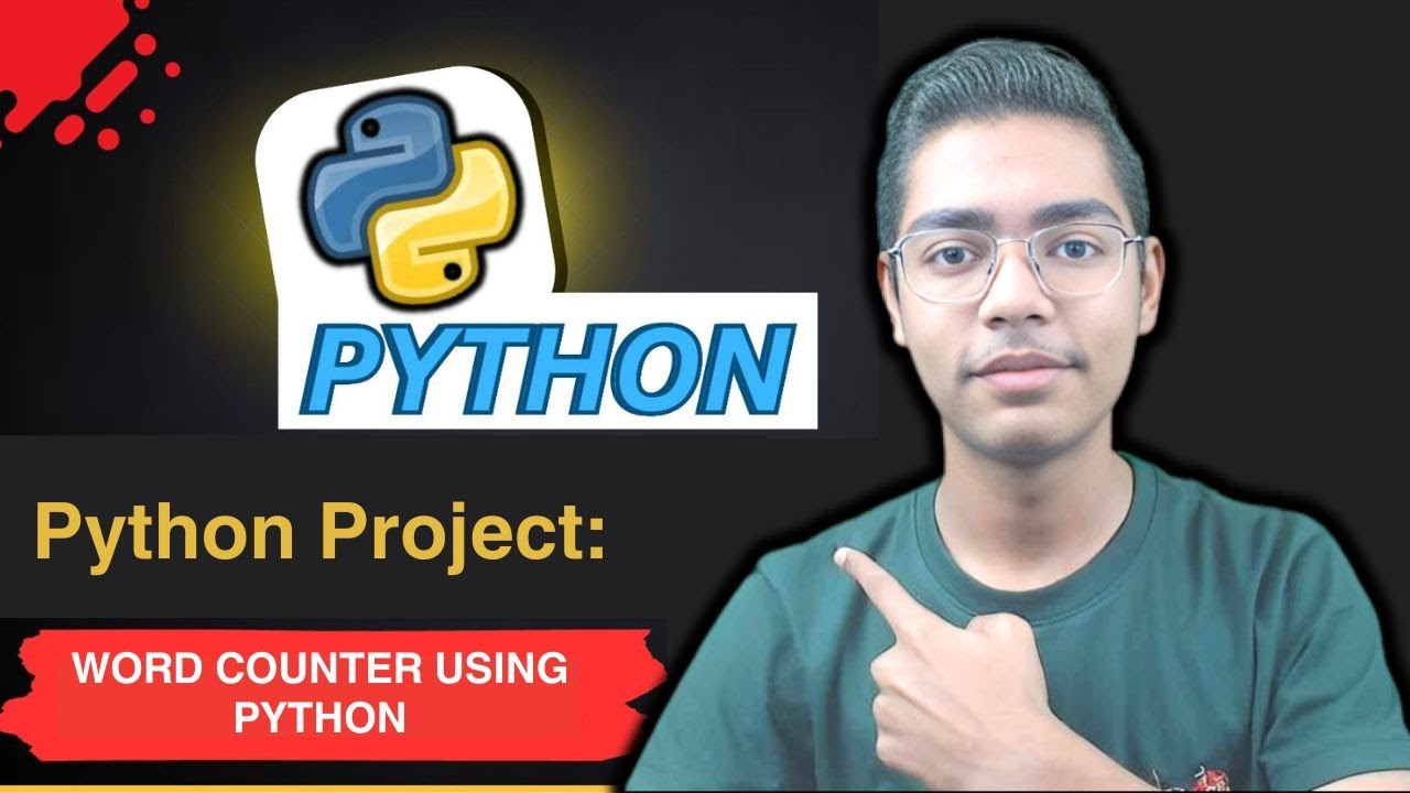 Python Project 9: Word Counter In Python For Beginners - YouTube