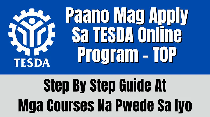 TESDA Online Program - Kahit Senior Citizen Pwede Mag Enroll Sa Course Na Pwede Sa Iyo