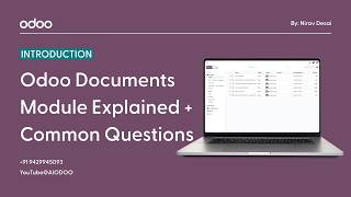 Odoo Documents Module Explained | Store, Share & Manage Files Gujarati #odoo #odooapp #odoocrm