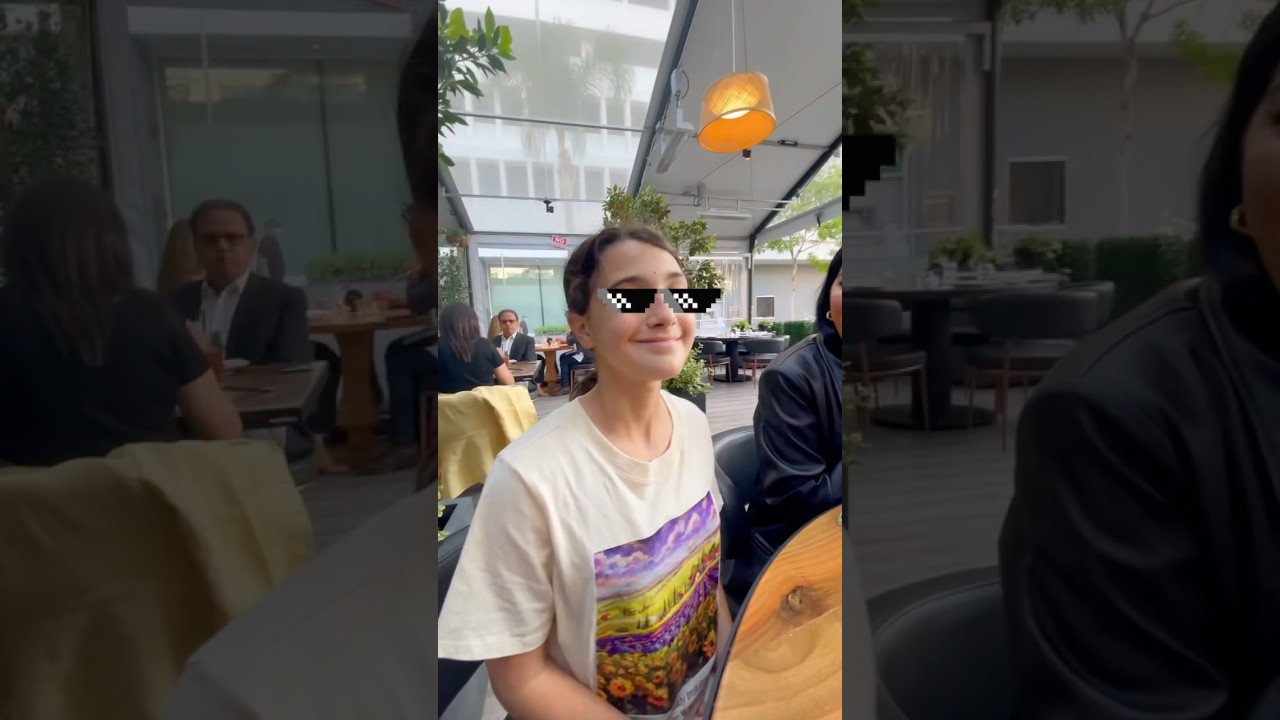 Keemokazi’s sister pays the bill at the world’s most expensive restaurant 😂