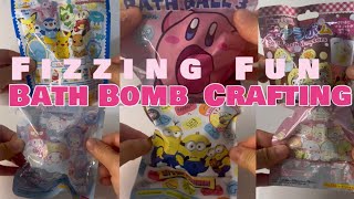 EASY CRAFT IDEAS | JAPANESE BATH BOMB 🔵🟡🟠⚪️🟣