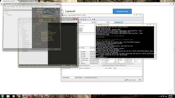 Install Laravel 4 on a DigitalOcean Cloud Server - Laravel 4 setup and finish