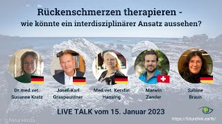 Live Talk #109 - Rückenschmerz therapieren - interdisziplinäre Ansätze - FutureLink