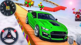 Extreme Master Car Stunt Racing - Muscle Car Mega Ramp Driving Simulator - Android GamePlay screenshot 2