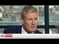 Labour: Starmer refuses to say if he's moving party to centre