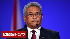 Sri Lanka president flees country on military jet - BBC News