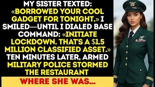 My Sister Stole My "Second-Hand" Gear for Her Date—It Was a $1.5 Million Military Asset