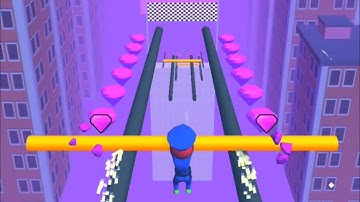 Roof Rails Game - Roof Rails New Update GamePlay Walkthrough (Android, iOS) Games - Part 40