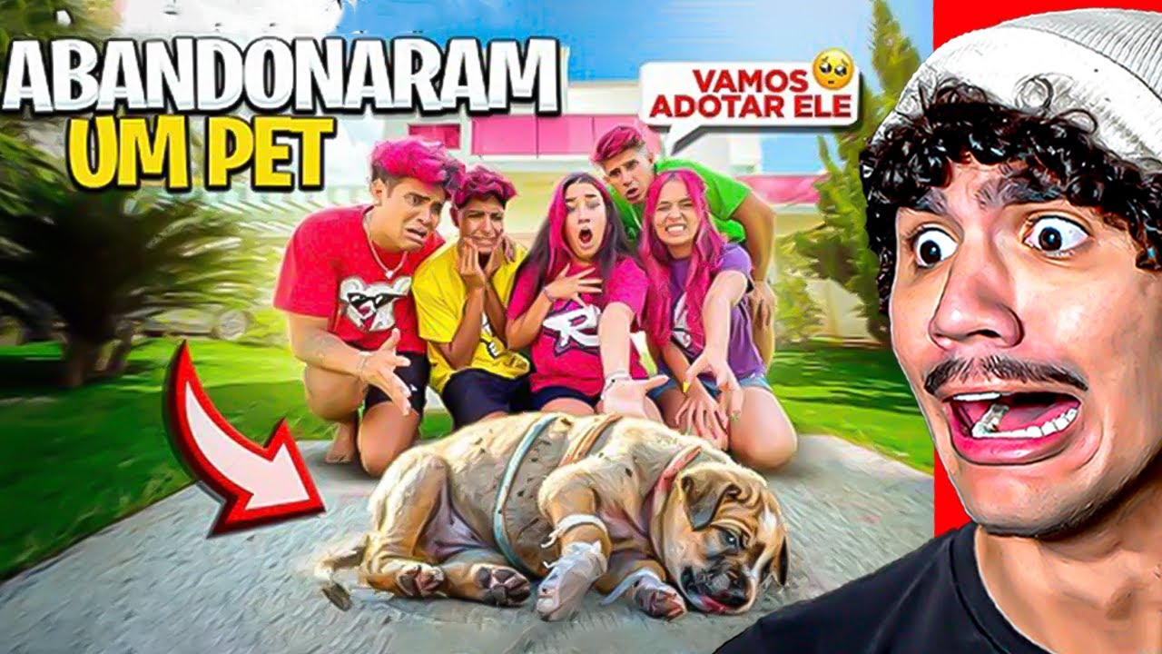 ABANDONARAM UM CACHORRINHO NA MANSÃO DOS ROSA *Adotaram?