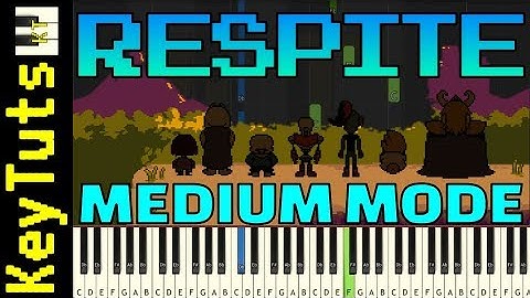 Learn to Play Respite from Undertale - Medium Mode