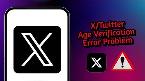 How To Fix Age Restriction on X Twitter (Age Verification ERROR) | twitter age verification 2025